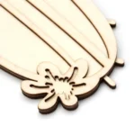 Cut Wood Cactus Plaque Handmade