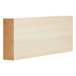 4 Pack Unfinished MDF Wood Rectangles for Crafts