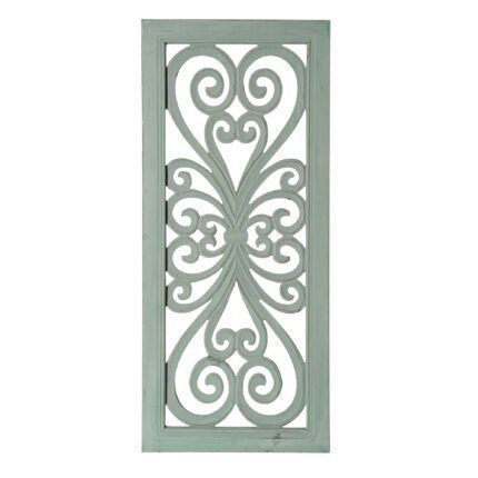 American Art Decor Distressed Hand Carved Seafoam Green Wood Wall Medallion Panel 16 x 36 5afc7673 cf70 425c a28f ea6e66faaedb.d23fa06c507ff5e6ec07fa631428c485
