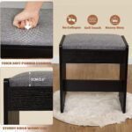 Large Vanity Desk with Mirror & 10 LED Lights, Makeup Vanity Dressing Table with Power Strip