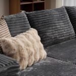 Cloud Sectional Couch with L-Shape Chaise,Modern Modular Sofa with Deep Seat