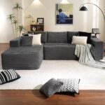 Cloud Sectional Couch with L-Shape Chaise,Modern Modular Sofa with Deep Seat
