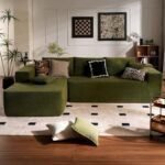 Cloud Sectional Couch with L-Shape Chaise,Modern Modular Sofa with Deep Seat