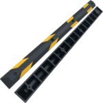 OranLite 72" inch 6' Feet Heavy Rubber Parking Curb,Installation Kits Included