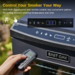 EAST OAK 30" Digital Electric Smoker with Glass Door