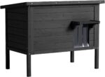 Ciokea Outdoor Cat House Weatherproof with Insulated All-Round Foam for Winter Outside