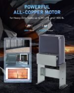 CO-Z Sliding Gate Opener Hardware Security System Kit