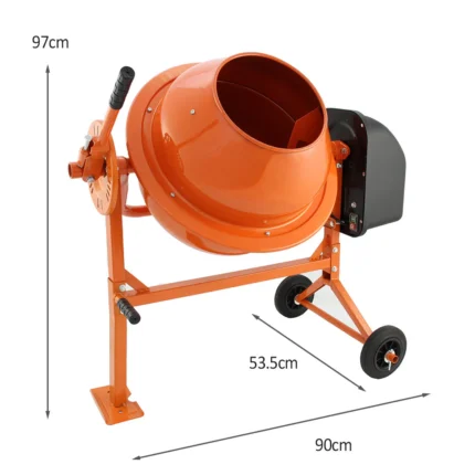 T-Mech Electric Cement Mixer,70 Litre