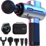 RENPHO Massage Gun Deep Tissue Muscle Percussion Massager Gun,FSA and HSA Eligible Powerful Portable Back Massager Gun for Athletes,Gifts for Men Women,Handheld Back Massagers,Carry Case,Active