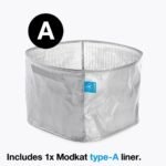Modkat Top-Entry Litter Box Swivel Lid for Easy Cleaning,Leak-Proof