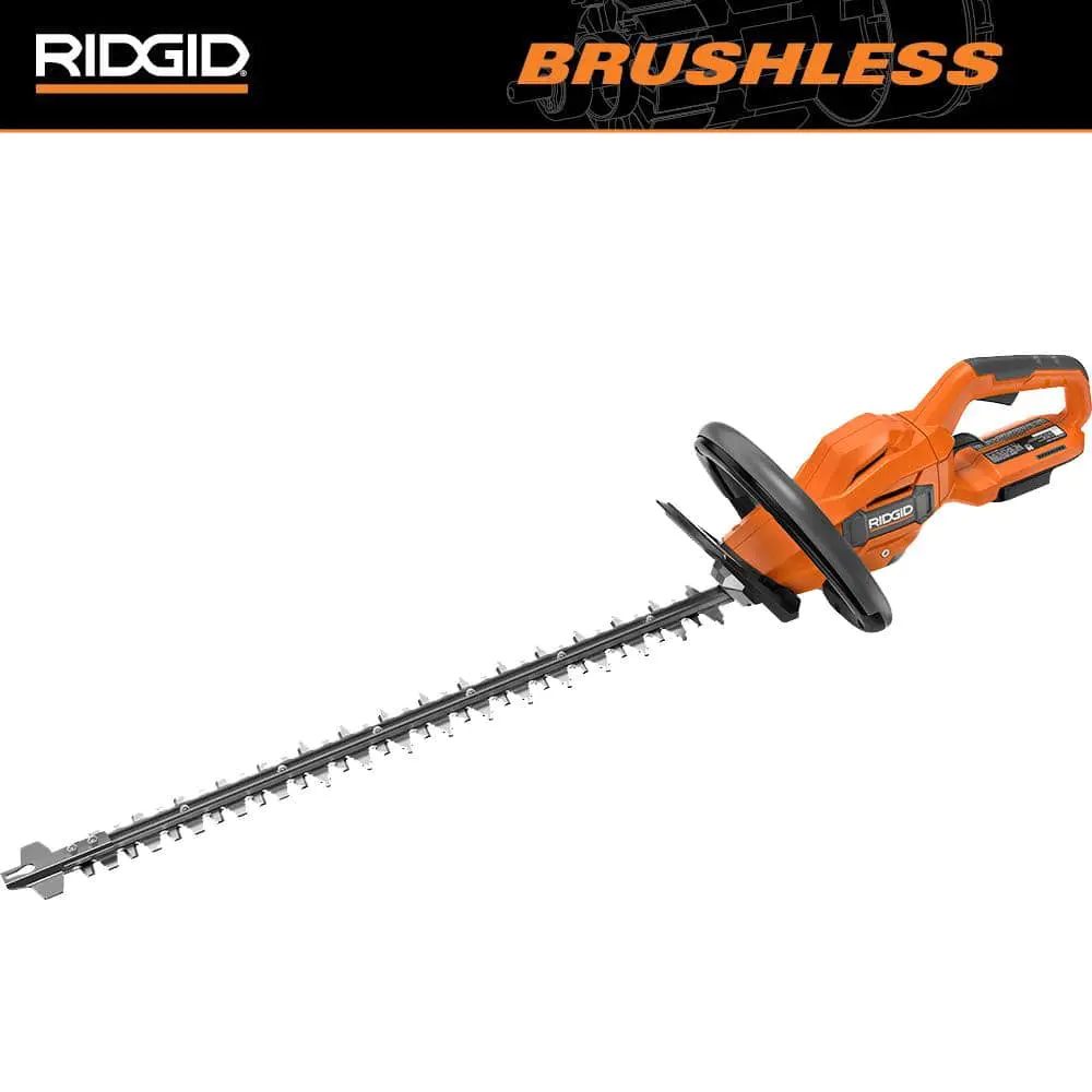 18V Brushless Cordless Battery 22 in. Hedge Trimmer (Tool Only) R01401B 18V Brushless Cordless Battery 22 in. Hedge Trimmer (Tool Only) R01401B