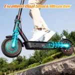 Evercross EV10K Pro 500W E-Scooter mit 35 km Reichweite,10-Zoll-Honeycomb-Reifen und IP54 Schutz