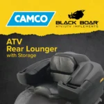 Black Boar Camco UTV/ATV Rear Storage Box and Lounger
