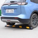 OranLite 72" inch 6' Feet Heavy Rubber Parking Curb,Installation Kits Included