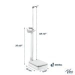 Vivacomfort Professional Height and Weight Physician Scale