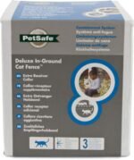 PetSafe In-Ground Cat Fence Receiver Collar,Waterproof,Tone and Static Correction