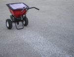 Multi-Purpose Walk Behind Push Spreader 3039632R Grounds Keeper,100 Pound Capacity,Multi Use Tool for Grass Seed,Salt,De-Icer,Fertilizer and Seeds