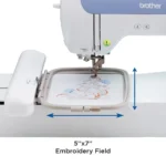 Brother Computerized Embroidery Machine with 5 in x 7 in Embroidery Area and LCD Screen