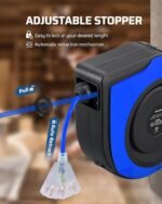 DEWENWILS Retractable Cord Reel,60FT Heavy Duty Extension Cord