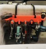 The Big Rack Bucket Truck Tool Organizer (Bucket Hooks Included) for Bucket Trucks,Lineman Tool Board