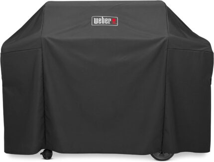 Weber Genesis II 400 Series Premium Grill Cover,Heavy Duty and Waterproof,Fits Grill Widths Up to 65 Inches