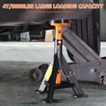 BESTOOL Jack Stands 4 ton,Jack Stand with Security Locking Pins