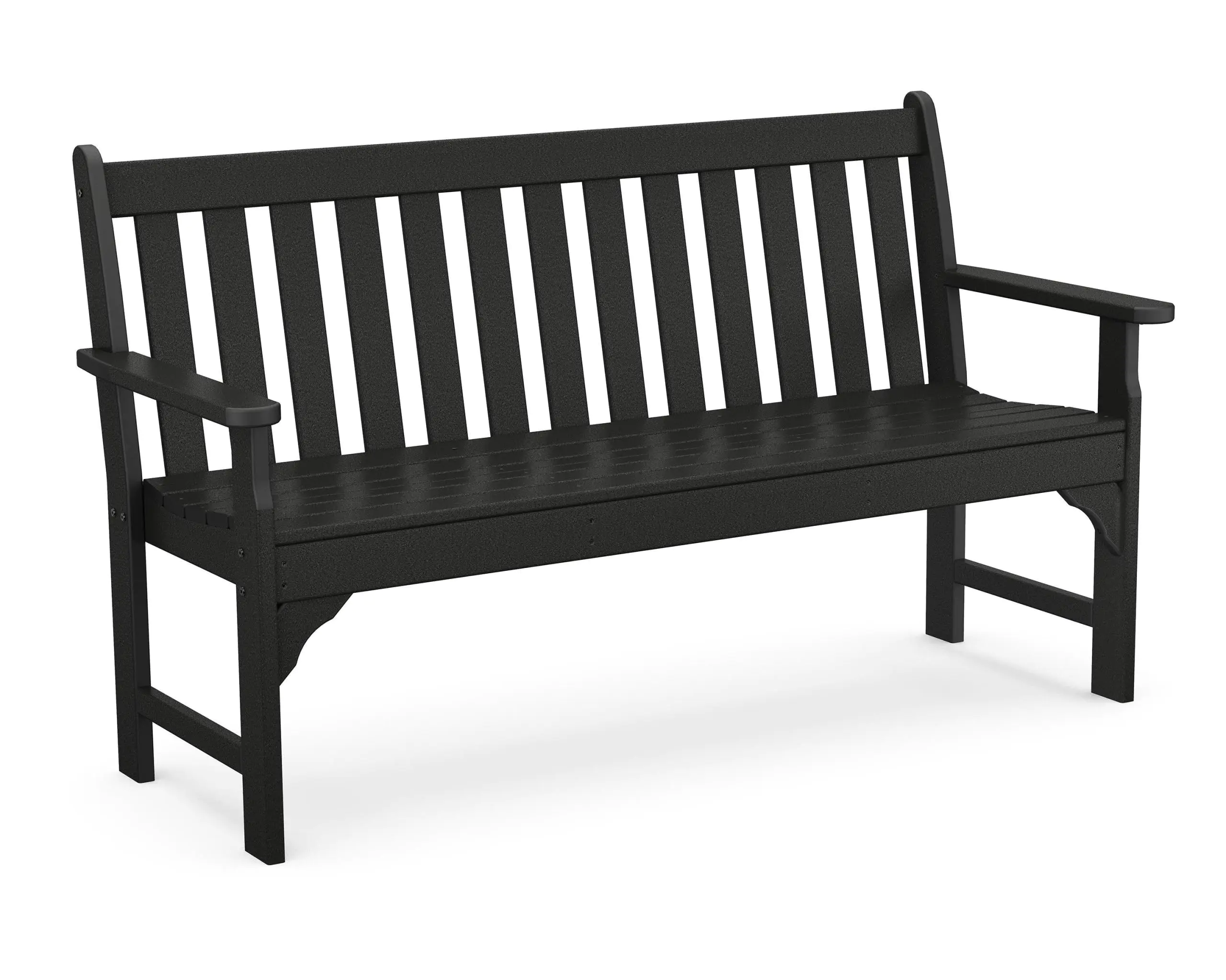 5?? Vineyard Outdoor Bench,in Black 5?? Vineyard Outdoor Bench,in Black