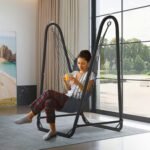 TOREVSIOR Unique U-Shaped Hammock Chair with Stand,Sturdy & Rust-Resistant