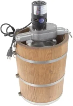 6 qt Country Ice Cream Maker ÿ Classic Wooden Tub ÿ Country Electric Motor