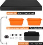 Mofeez Griddle Lid Cover Blackstone Griddle Top 36 inch with Hood