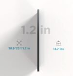 EF ECOFLOW 100W 12V Solar Panel,High Efficiency Monocrystalline PV Modules