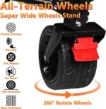 EAYNON 220L Collapsible Foldable Wagon with 500lbs Weight Capacity