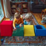 Piece PU Leather Toddler Climbing Toys Indoor,Foam Climbing Blocks for Toddlers 1-3,Soft Play Climbing for Toddlers,Climb and Crawl Foam Playset (PU Waterproof)