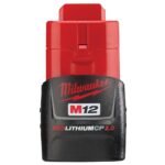 Milwaukee M12 FUEL 12Volt LithiumIon Brushless Cordless 14 in Right Angle Die Grinder Kit w 2 20Ah Batteries