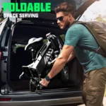 TST Electric Bike,4.0 Fat Tire Foldable Ebike,48V 13Ah Battery,750W Electric Commuter Bicycle with LCD,20" One-Step Folding Electric City Bike for Men Women,Black