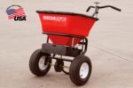 Multi-Purpose Walk Behind Push Spreader 3039632R Grounds Keeper,100 Pound Capacity,Multi Use Tool for Grass Seed,Salt,De-Icer,Fertilizer and Seeds