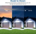 SZPOWER 150W Motion Sensor Lights Outdoor for Outsid