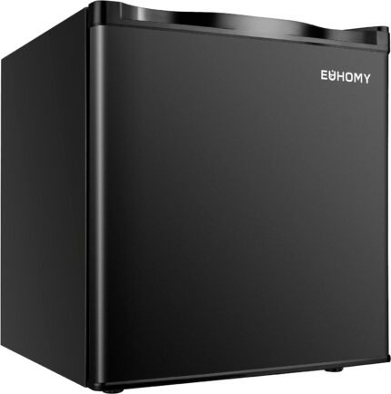 Upright freezer,3.0 Cubic Feet,Single Door Compact Mini Freezer with Reversible Stainless Steel Door,Small freezer for Home/Dorms/Apartment/Office (Silver)