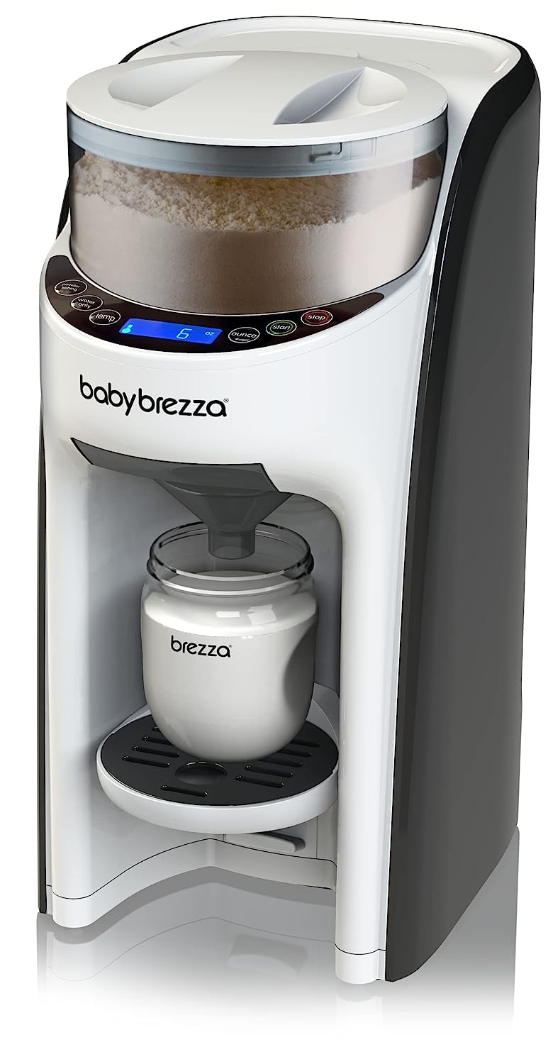 Baby Brezza Formula Pro Advanced Dispenser,Automatic Warm Formula Maker,BPA-Free,White Baby Brezza Formula Pro Advanced Dispenser,Automatic Warm Formula Maker,BPA-Free,White