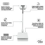 Vivacomfort Professional Height and Weight Physician Scale
