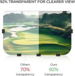 ZivPlay Golf Cart Windshield Shatterproof Anti Glare