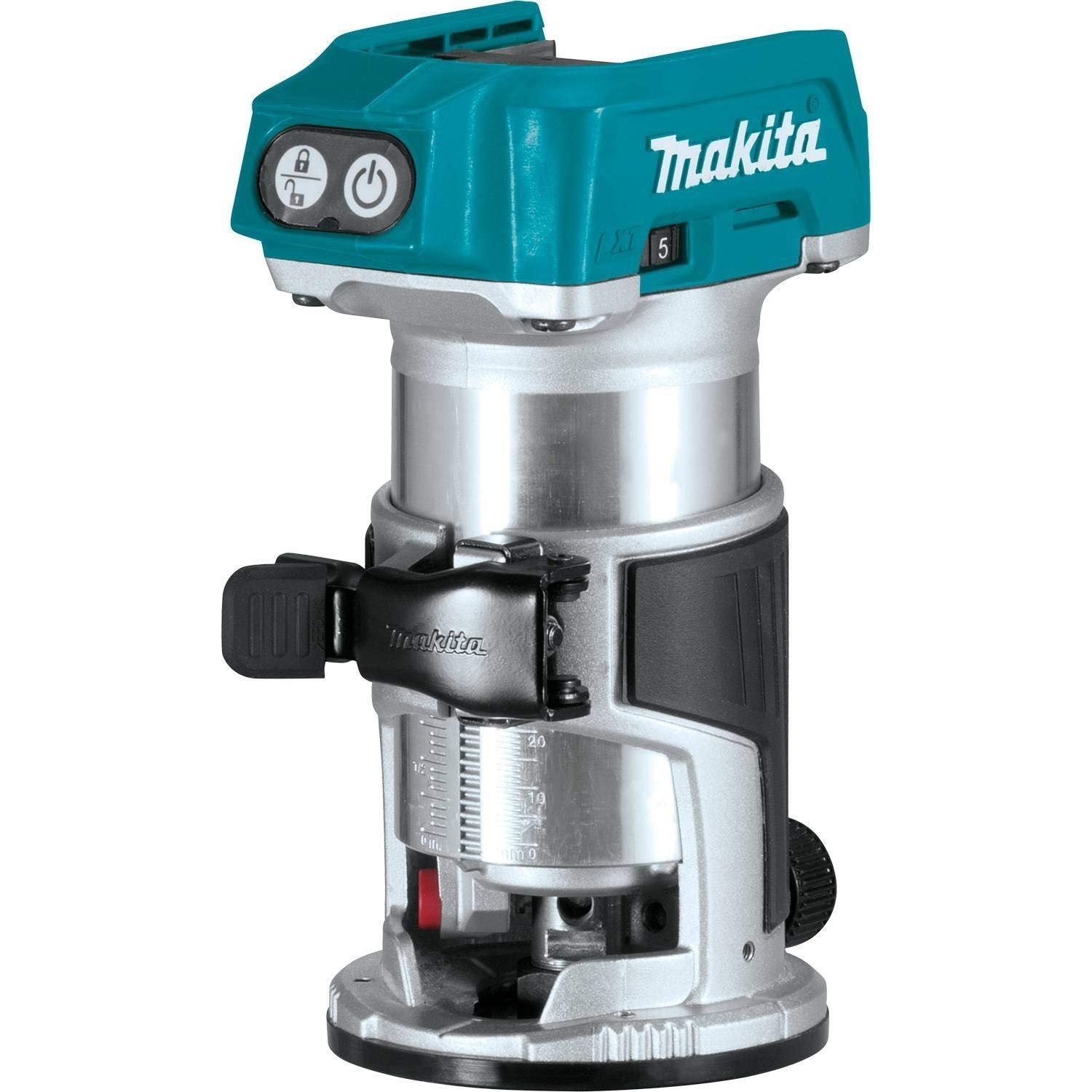 Makita XTR01Z 18V LXT LithiumIon Brushless Cordless Compact Router Makita XTR01Z 18V LXT LithiumIon Brushless Cordless Compact Router