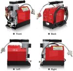 CS2 Portable PCP Air Compressor,4500Psi/30Mpa,Oil-Free,Powered by Car 12V DC or Home 110V AC with Adapter (Included),Paintball Tank Compressor with Extra Moisture-Oil Separator