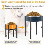 Adjustable Elevated Dog Bowl Stand