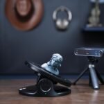 Revopoint Dual Axis Turntable for Accurate 3D Scanning,Easy Capturing Detail-rich of Small-Medium Objects