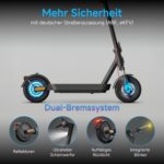 Xiaomi E-Scooter with German Road Legal (Max 20 km/h,Up to 70 km Range & 25 Percent Incline,Pneumatic Tyres,Dual Brakes,Display,Aluminium Body,App)
