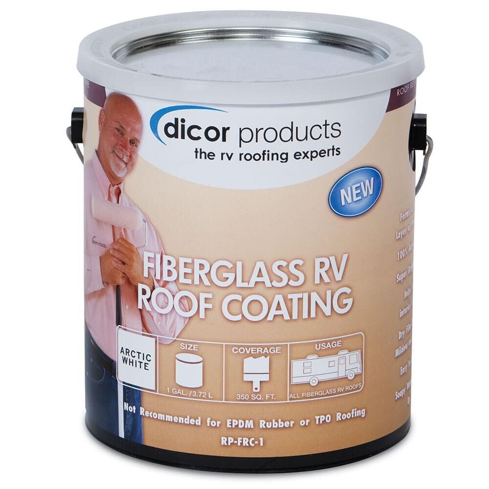 Dicor Fiberglass RV Roof Coating,Gallon Dicor Fiberglass RV Roof Coating,Gallon