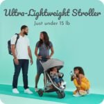 Century Stroll On 3-Wheel Lightweight Stroller