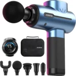 RENPHO Massage Gun Deep Tissue Muscle Percussion Massager Gun,FSA and HSA Eligible Powerful Portable Back Massager Gun for Athletes,Gifts for Men Women,Handheld Back Massagers,Carry Case,Active