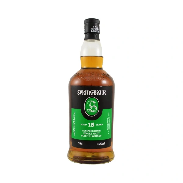Springbank 15 Year Old Campbeltown Single Malt Scotch Whisky - 750 ml bottle Springbank 15 Year Old Campbeltown Single Malt Scotch Whisky - 750 ml bottle